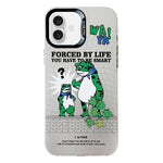 Custodia protettiva per telefono per PC serie argento elettrolitico, For iPhone 16