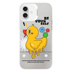 Custodia protettiva per telefono per PC serie argento elettrolitico, For iPhone 16