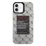 Custodia protettiva per telefono per PC serie argento elettrolitico, For iPhone 16