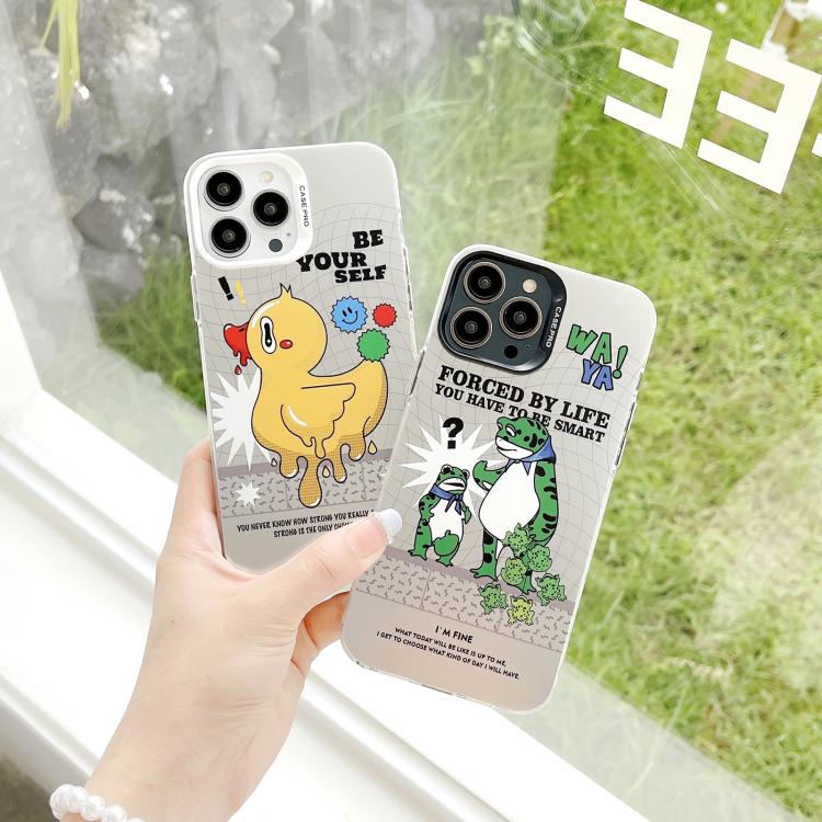 Custodia protettiva per telefono per PC serie argento elettrolitico, For iPhone 15 Pro
