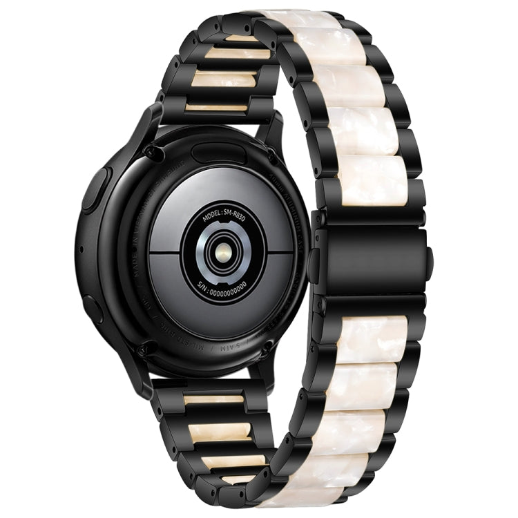Cinturino per orologio in metallo resinato a tre perline, For Samsung Galaxy Watch 6 / 6 Classic