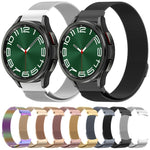 Cinturino in metallo magnetico Milan, For Samsung Galaxy Watch 6 / 6 Classic
