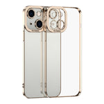 Custodia per telefono in TPU galvanico, For iPhone 15