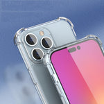 Custodia per telefono anticaduta Airbag a quattro angoli, For iPhone 15 Pro Max, For iPhone 15 Pro, For iPhone 15 Plus, For iPhone 15