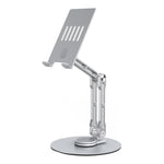 Supporto da tavolo per tablet con sollevamento meccanico R-JUST HZ40, HZ40