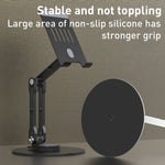 Supporto da tavolo per tablet con sollevamento meccanico R-JUST HZ40, HZ40