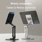 Supporto da tavolo per tablet con sollevamento meccanico R-JUST HZ40, HZ40