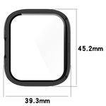 PC + Custodia protettiva per orologio integrata con pellicola temperata, For Xiaomi Mi Watch Lite 3, For Redmi Watch 3 Lite / Redmi Watch 3 Active