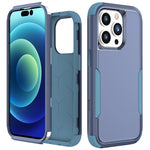 Custodia per telefono in TPU + PC antiurto per pendolari, For iPhone 15 Pro Max, For iPhone 15 Pro