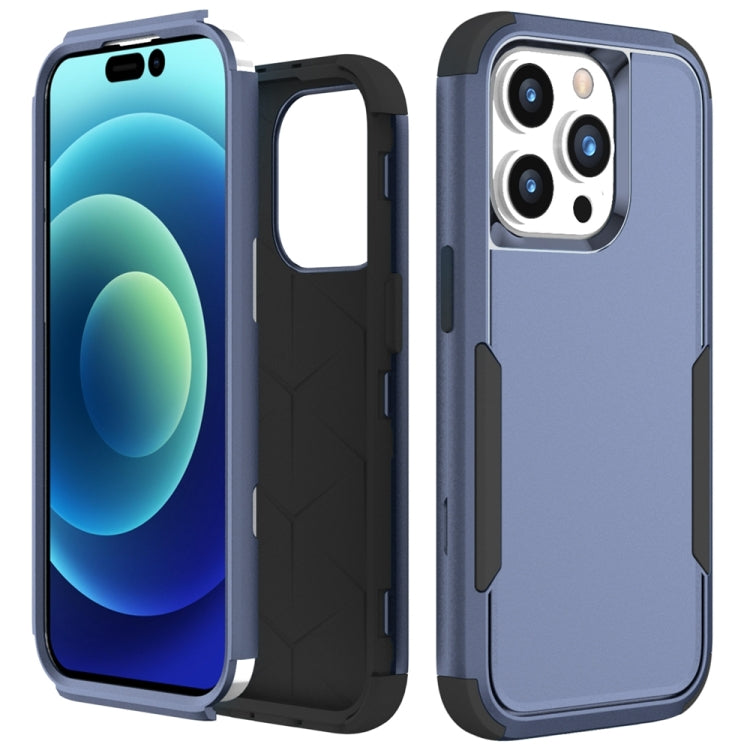 Custodia per telefono in TPU + PC antiurto per pendolari, For iPhone 15 Pro Max, For iPhone 15 Pro