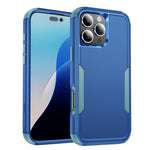 Custodia per telefono in TPU + PC antiurto per pendolari, For iPhone 16 Pro Max, For iPhone 16 Pro