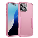 Custodia per telefono in TPU + PC antiurto per pendolari, For iPhone 16 Pro Max, For iPhone 16 Pro
