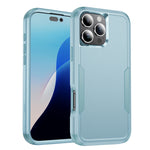 Custodia per telefono in TPU + PC antiurto per pendolari, For iPhone 16 Pro Max, For iPhone 16 Pro