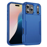 Custodia per telefono in TPU + PC antiurto per pendolari, For iPhone 18 Pro / 17 Pro, For iPhone 18 Pro Max / 17 Pro Max