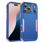Custodia per telefono in TPU + PC antiurto per pendolari, For iPhone 18 Pro / 17 Pro, For iPhone 18 Pro Max / 17 Pro Max
