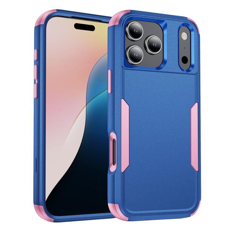 Custodia per telefono in TPU + PC antiurto per pendolari, For iPhone 18 Pro / 17 Pro, For iPhone 18 Pro Max / 17 Pro Max