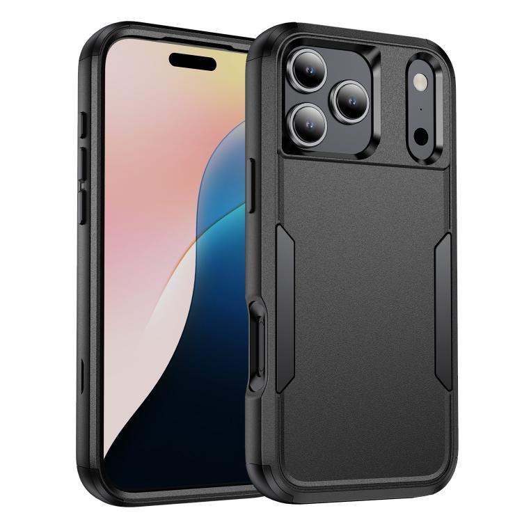 Custodia per telefono in TPU + PC antiurto per pendolari, For iPhone 18 Pro / 17 Pro, For iPhone 18 Pro Max / 17 Pro Max