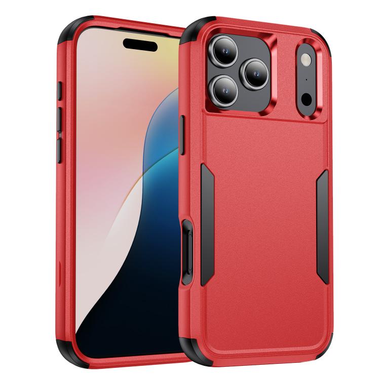 Custodia per telefono in TPU + PC antiurto per pendolari, For iPhone 18 Pro / 17 Pro, For iPhone 18 Pro Max / 17 Pro Max