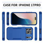 Custodia per telefono in TPU + PC antiurto per pendolari, For iPhone 18 Pro / 17 Pro, For iPhone 18 Pro Max / 17 Pro Max