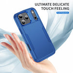 Custodia per telefono in TPU + PC antiurto per pendolari, For iPhone 18 Pro / 17 Pro, For iPhone 18 Pro Max / 17 Pro Max