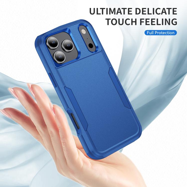 Custodia per telefono in TPU + PC antiurto per pendolari, For iPhone 18 Pro / 17 Pro, For iPhone 18 Pro Max / 17 Pro Max