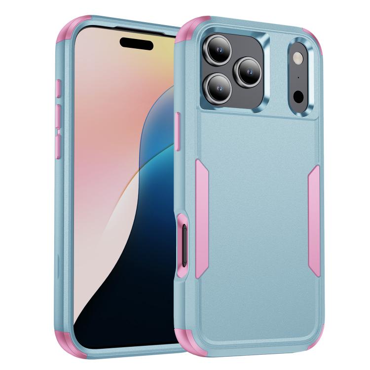 Custodia per telefono in TPU + PC antiurto per pendolari, For iPhone 18 Pro / 17 Pro, For iPhone 18 Pro Max / 17 Pro Max
