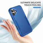 Custodia per telefono in TPU + PC antiurto per pendolari, For iPhone 17, For iPhone 17 Air