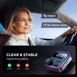 JOYROOM JR-CCB01 Trasmettitore FM wireless per auto a doppio microfono da 48 W, JR-CCB01