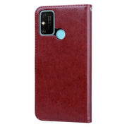 Custodia portafoglio in pelle PU rosa per Samsung Galaxy A41