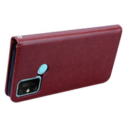 Custodia portafoglio in pelle PU rosa per Samsung Galaxy A41