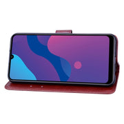 Custodia portafoglio in pelle PU rosa per Samsung Galaxy A41