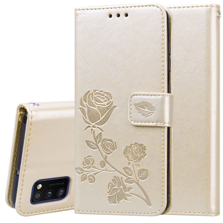 Custodia in pelle PU con vibrazione orizzontale in rilievo rosa con supporto, slot per carte e portafoglio, For Samsung Galaxy A11, For Samsung Galaxy A31, For Samsung Galaxy A41, For Samsung Galaxy M30s / M21