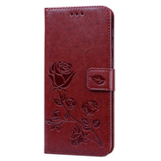 Custodia portafoglio in pelle PU rosa per Samsung Galaxy M30s M21