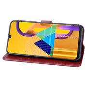 Custodia portafoglio in pelle PU rosa per Samsung Galaxy M30s M21