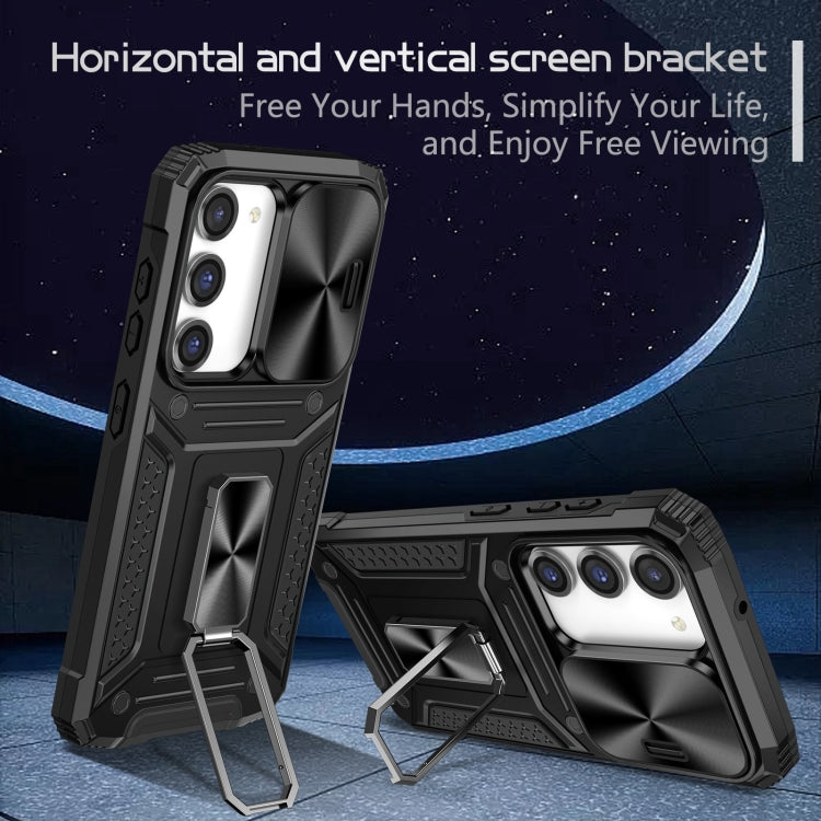 Custodia per telefono PC ibrida Camshield Robot TPU, For Samsung Galaxy S23 5G, For Samsung Galaxy A13 4G/5G, For Samsung Galaxy A23 / M23, For Samsung Galaxy A33 5G