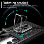 Custodia per telefono PC ibrida Camshield Robot TPU, For Samsung Galaxy S23 5G, For Samsung Galaxy A13 4G/5G, For Samsung Galaxy A23 / M23, For Samsung Galaxy A33 5G