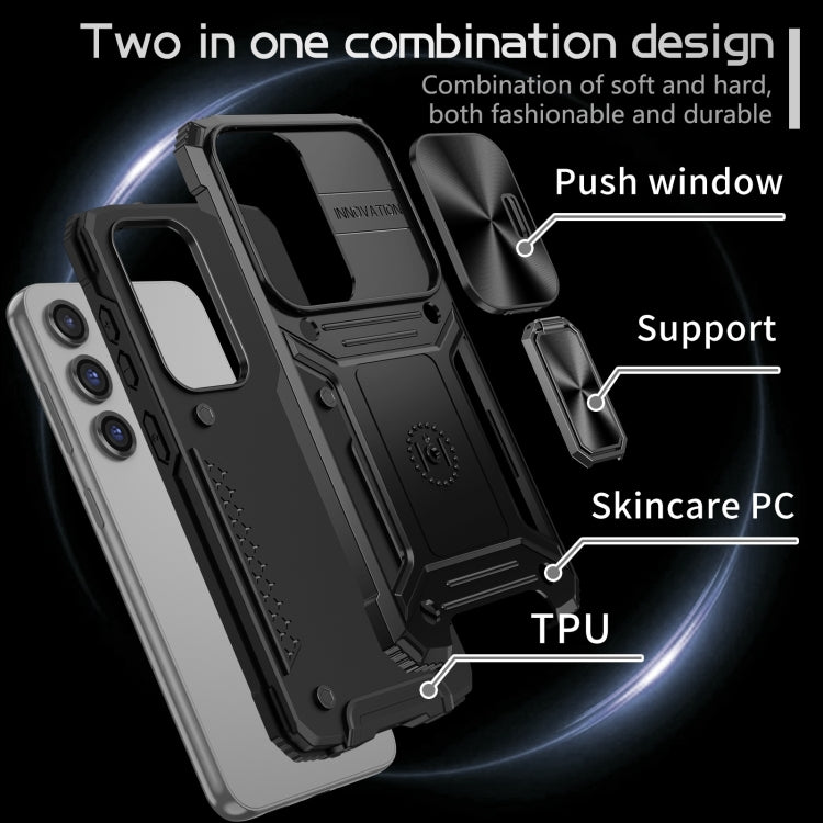 Custodia per telefono PC ibrida Camshield Robot TPU, For Samsung Galaxy S23 5G, For Samsung Galaxy A13 4G/5G, For Samsung Galaxy A23 / M23, For Samsung Galaxy A33 5G