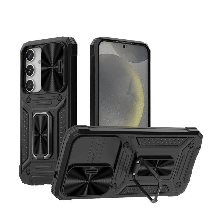 Custodia per telefono PC ibrida Camshield Robot TPU, For Samsung Galaxy S24 Ultra 5G, For Samsung Galaxy S24+ 5G, For Samsung Galaxy S24 5G, For Samsung Galaxy A14 4G/5G