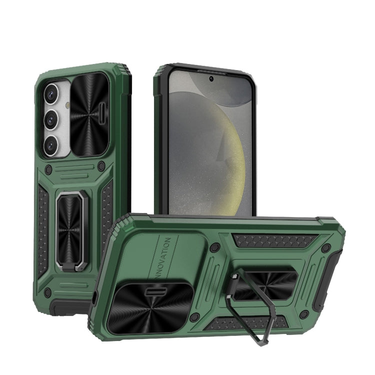Custodia per telefono PC ibrida Camshield Robot TPU, For Samsung Galaxy S24 Ultra 5G, For Samsung Galaxy S24+ 5G, For Samsung Galaxy S24 5G, For Samsung Galaxy A14 4G/5G