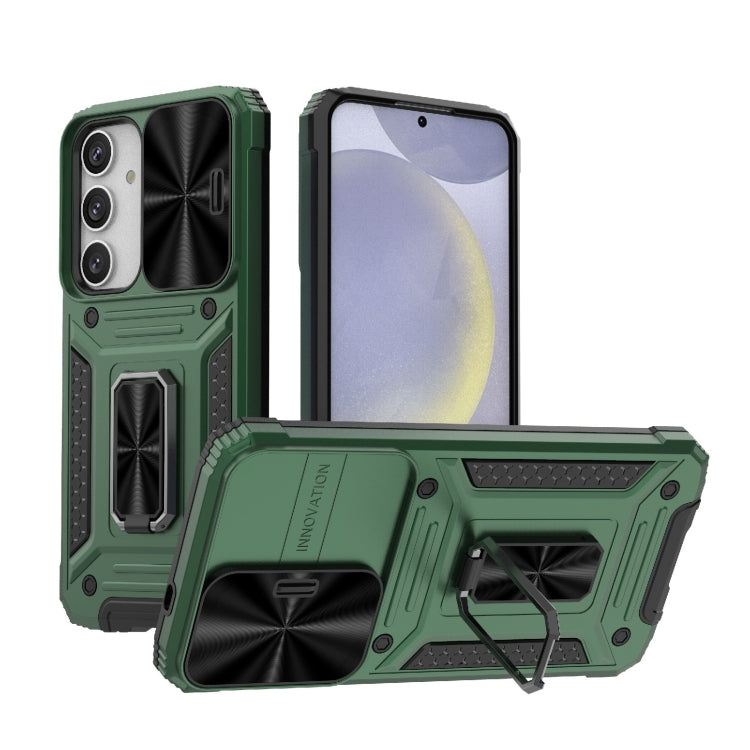 Custodia per telefono PC ibrida Camshield Robot TPU, For Samsung Galaxy S24 Ultra 5G, For Samsung Galaxy S24+ 5G, For Samsung Galaxy S24 5G, For Samsung Galaxy A14 4G/5G