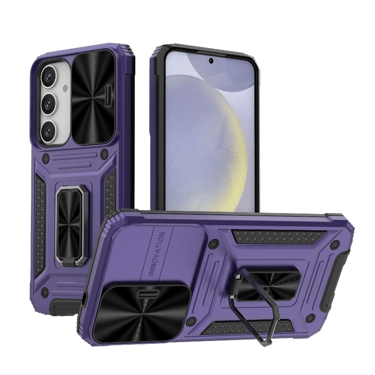 Custodia per telefono PC ibrida Camshield Robot TPU, For Samsung Galaxy S24 Ultra 5G, For Samsung Galaxy S24+ 5G, For Samsung Galaxy S24 5G, For Samsung Galaxy A14 4G/5G
