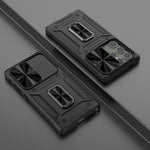 Custodia per telefono PC ibrida Camshield Robot TPU, For Samsung Galaxy S24 Ultra 5G, For Samsung Galaxy S24+ 5G, For Samsung Galaxy S24 5G, For Samsung Galaxy A14 4G/5G