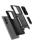 Custodia per telefono PC ibrida Camshield Robot TPU, For Samsung Galaxy S24 Ultra 5G, For Samsung Galaxy S24+ 5G, For Samsung Galaxy S24 5G, For Samsung Galaxy A14 4G/5G