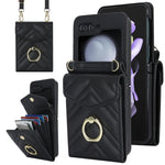 Custodia portafoglio Samsung Galaxy Z Flip7 con slot RFID