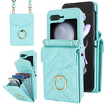 Custodia portafoglio Samsung Galaxy Z Flip7 con slot RFID