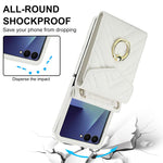 Custodia portafoglio Samsung Galaxy Z Flip7 con slot RFID