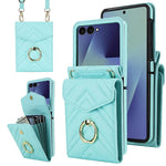 Custodia portafoglio Samsung Galaxy Z Flip7 con slot RFID