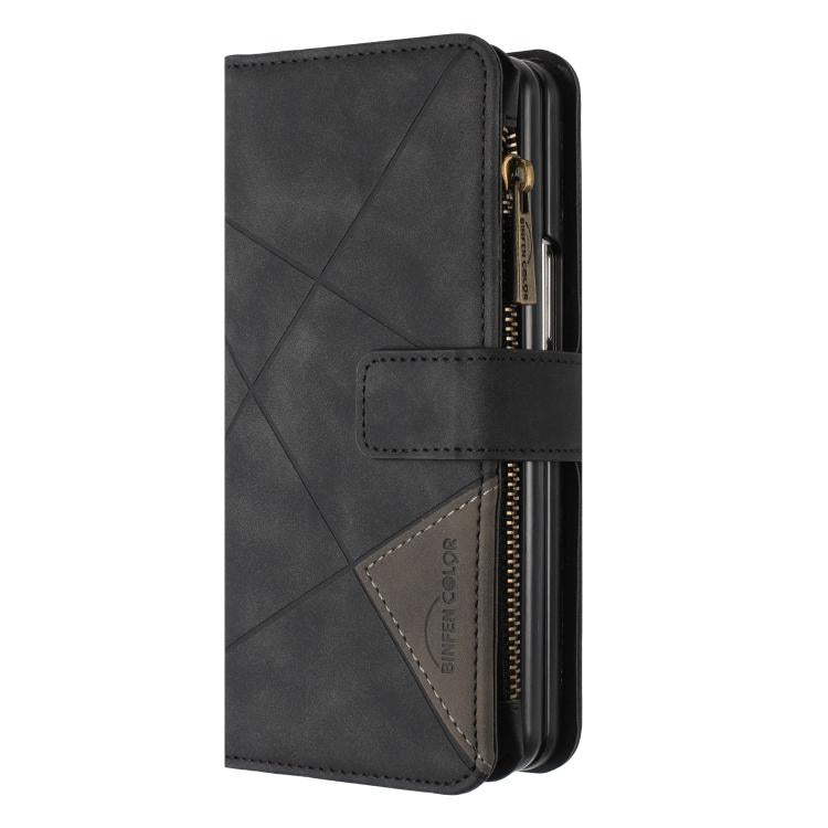 Custodia per cellulare in pelle con cerniera a rombo, For Galaxy Z Fold8 5G, For Samsung Galaxy Z Fold7, For Samsung Galaxy Z Fold6, For Samsung Galaxy Z Fold5
