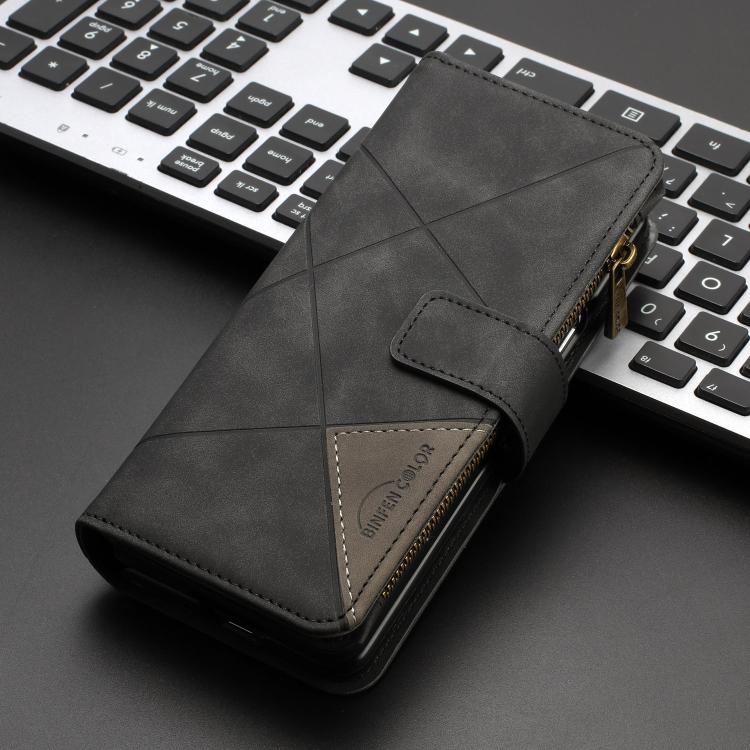 Custodia per cellulare in pelle con cerniera a rombo, For Galaxy Z Fold8 5G, For Samsung Galaxy Z Fold7, For Samsung Galaxy Z Fold6, For Samsung Galaxy Z Fold5