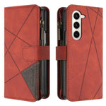 Custodia in pelle con cerniera per Galaxy Z Fold8 5G